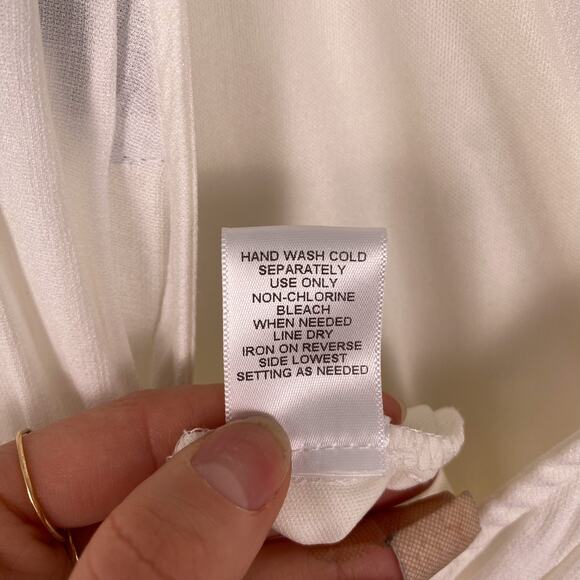 Trixxi Surplice Romper White Small - Picture 6 of 6